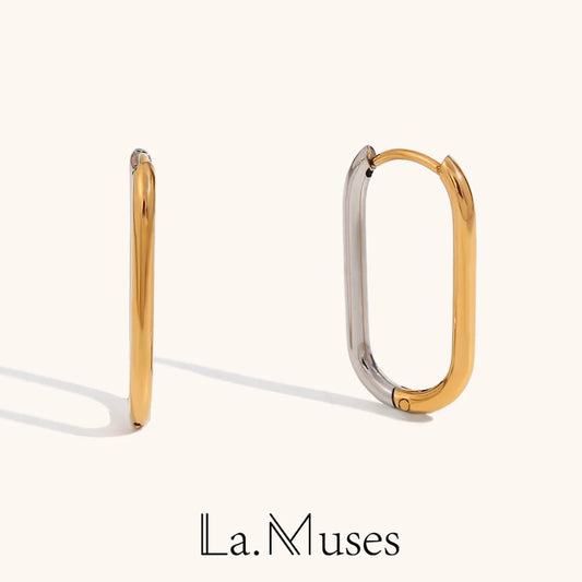 La.Muses – Dual Harmony Earrings 18K