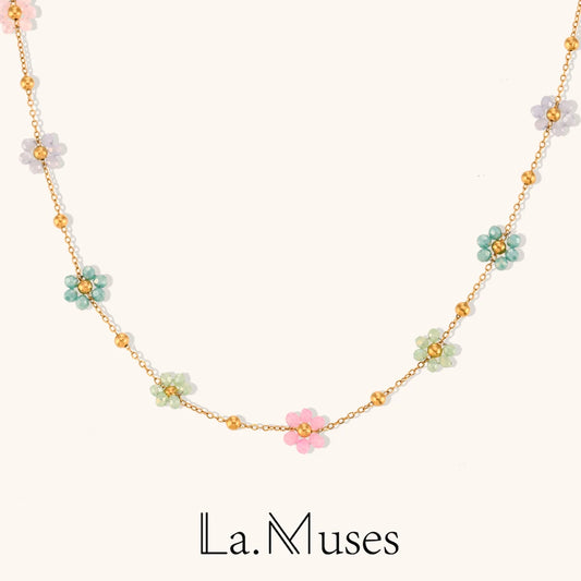 La.Muses – Bloom Charm Necklace 18K