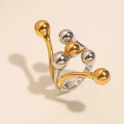 La.Muses – Bold Sphere Ring 18K