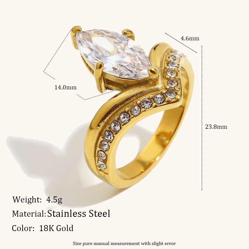 La.Muses – Shiny Grace Ring 18K