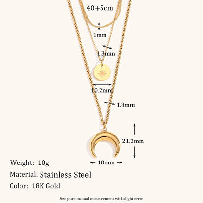 La.Muses – Collier Céleste 18K