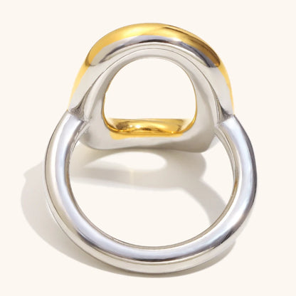 La.Muses – Hollow O Ring 18K