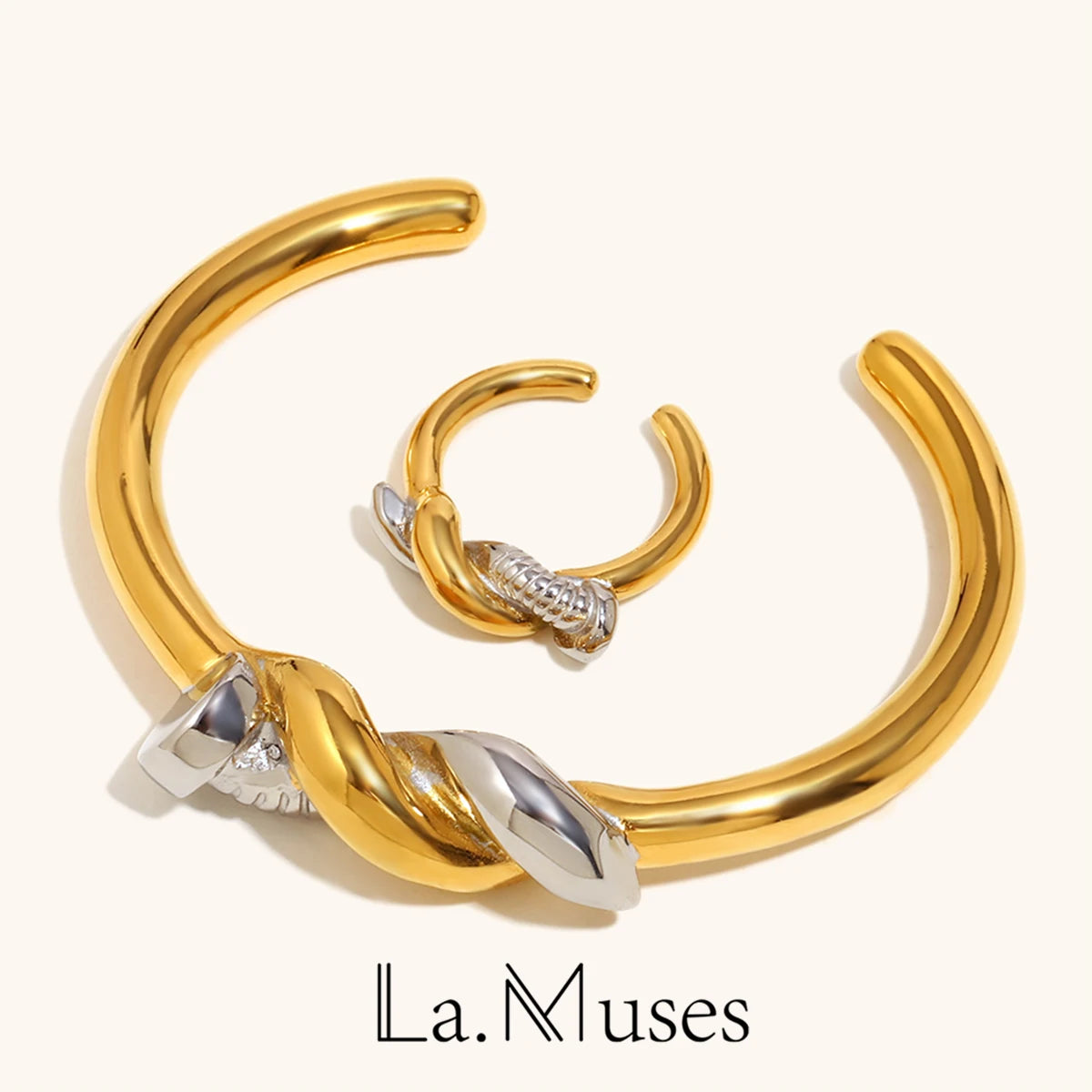 La.Muses – Twisted Harmony Set 18K