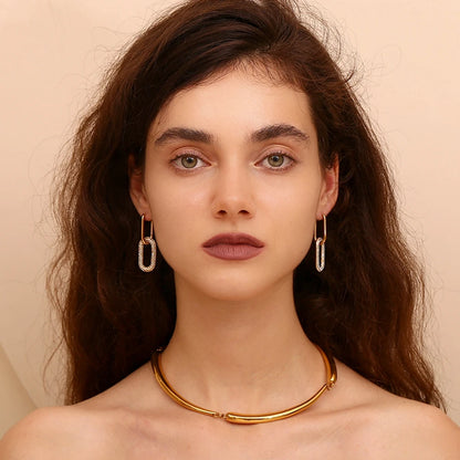 La.Muses – Golden Motion Earrings 18K