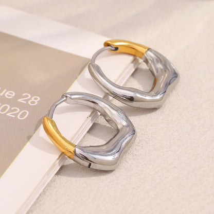 La.Muses – Irregular Glow Earrings 18K