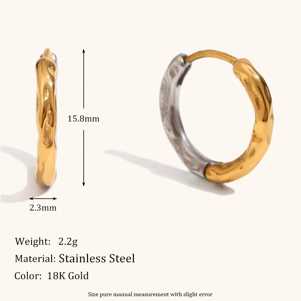 La.Muses – Lunar Glow Earrings 18K