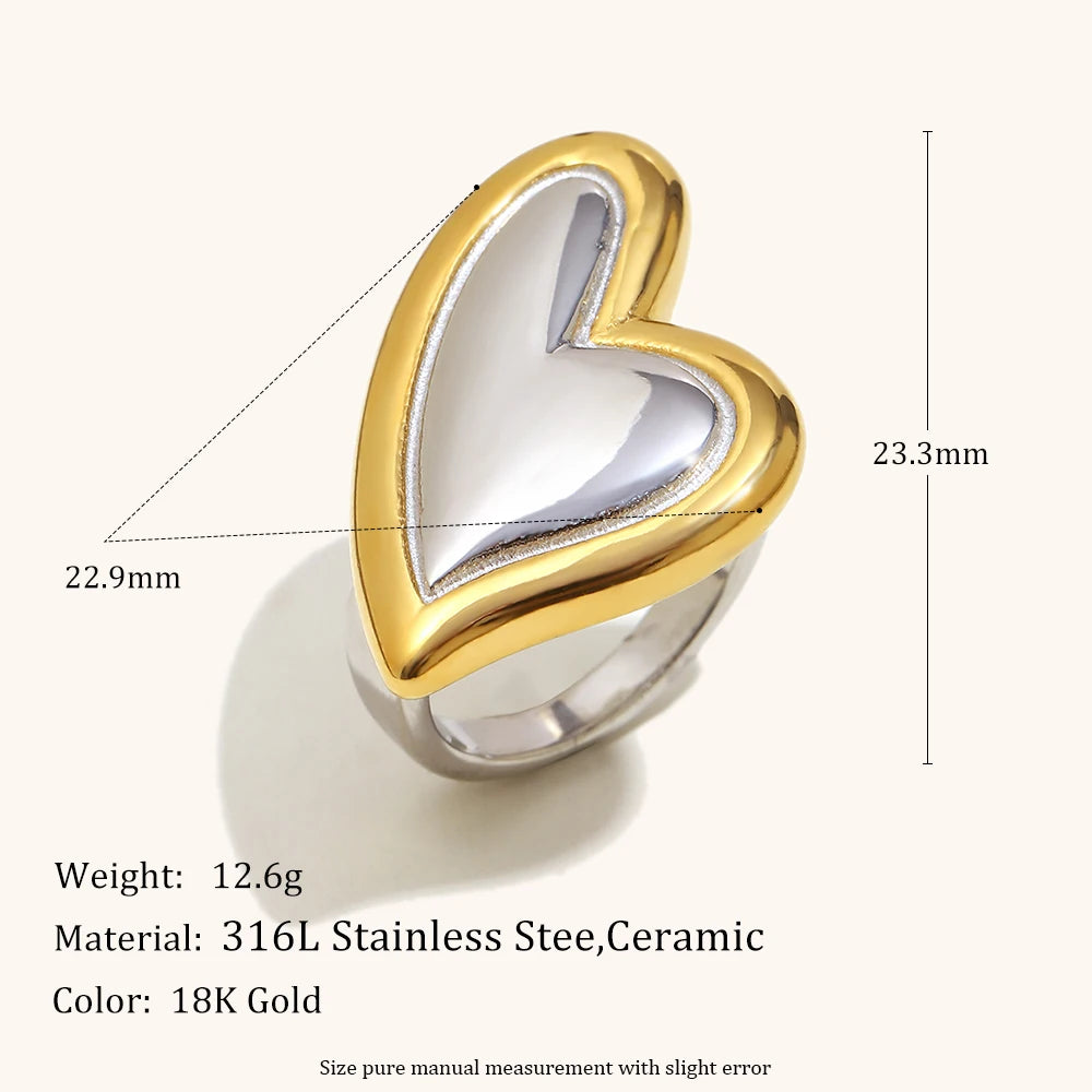La.Muses – Heart Bloom Ring 18K