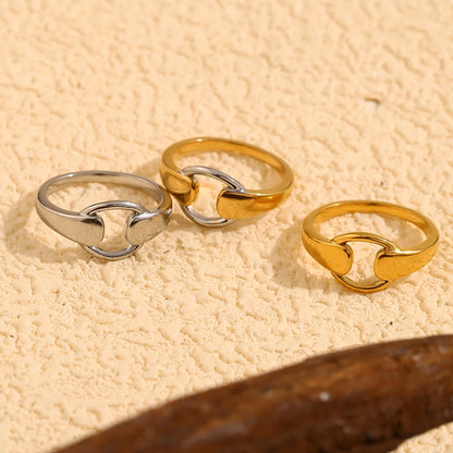 La.Muses – Dual Circle Ring 18K