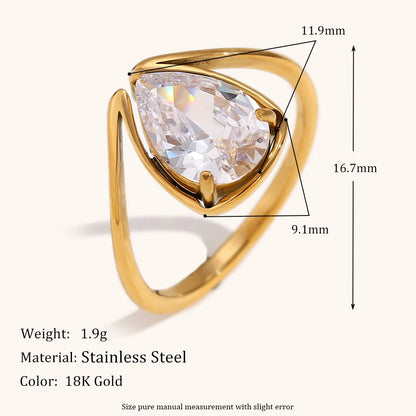 La.Muses – Goutte d’Éclat Ring 18K