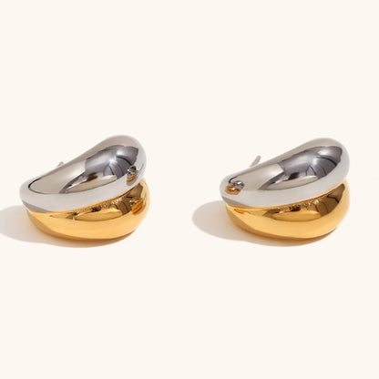 La.Muses – Mini Banana Earrings 18K