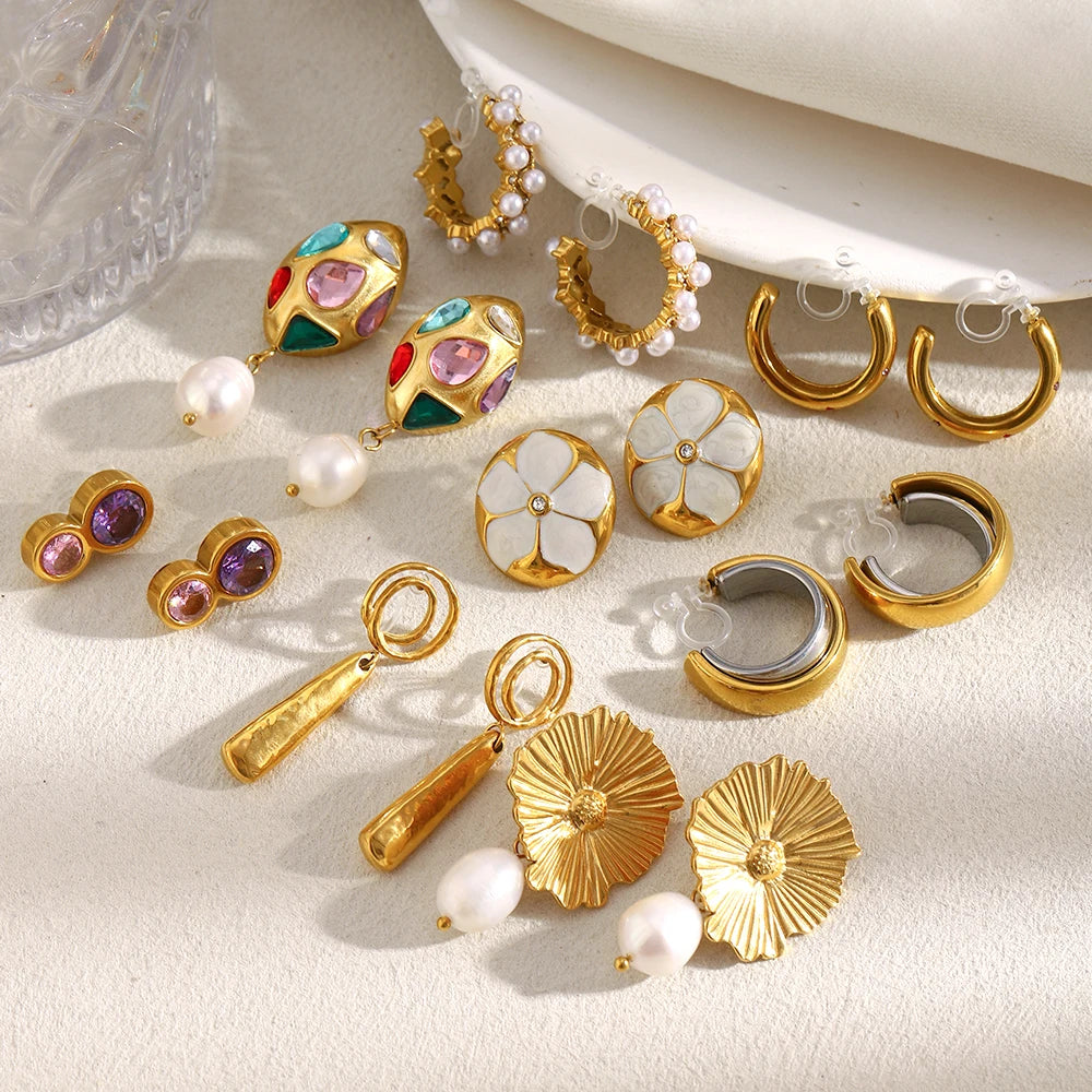 La.Muses – Pure Grace Earclip 18K