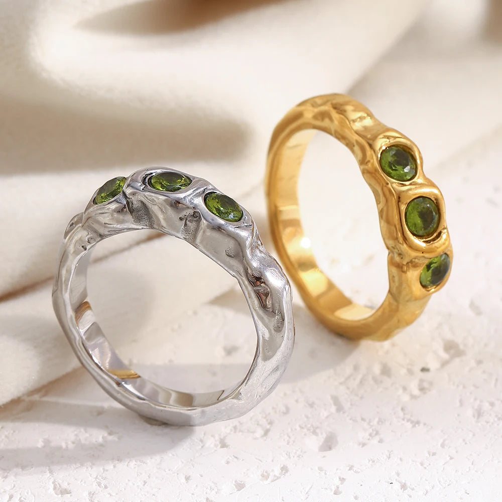 La.Muses – Green Essence Ring 18K