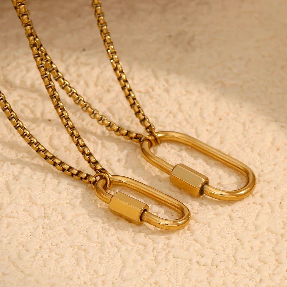 La.Muses – Collier Signature Dorée 18K