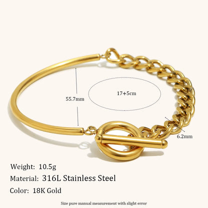 La.Muses – Dual Harmony Bracelet 18K