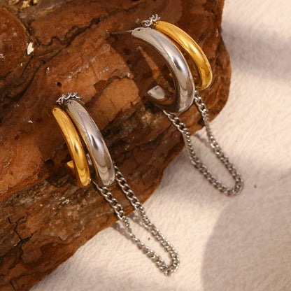 La.Muses – C-Tassel Earrings 18K