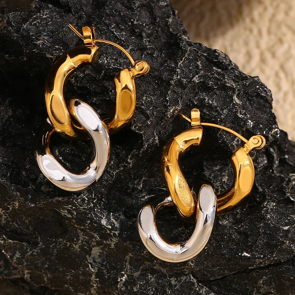 La.Muses – Chain Harmony Earrings 18K