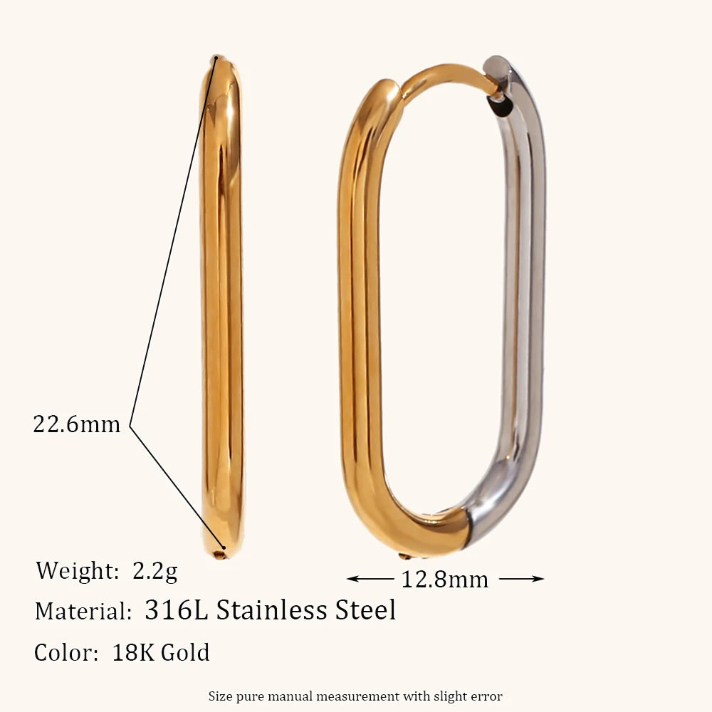 La.Muses – Dual Harmony Earrings 18K