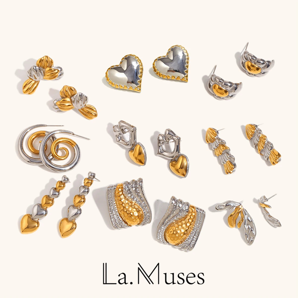 La.Muses – LoveDrop Earrings 18K