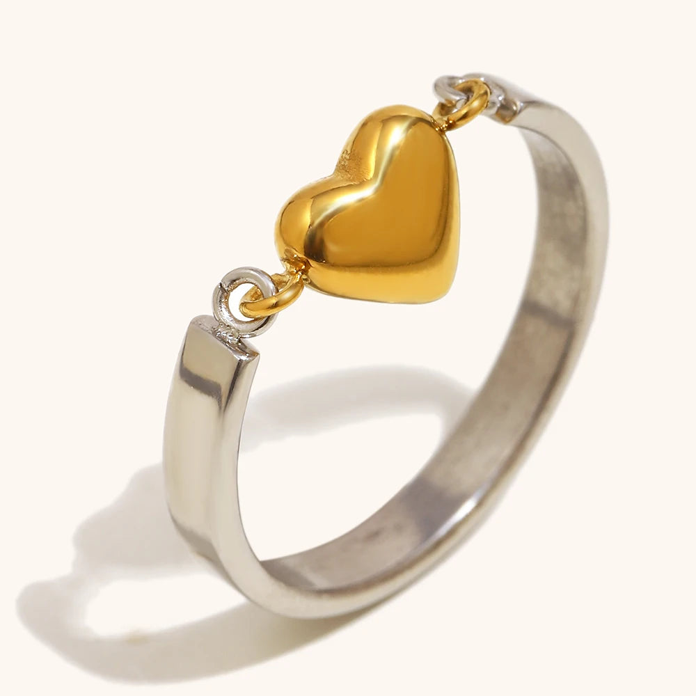 La.Muses – Heart Harmony Ring 18K