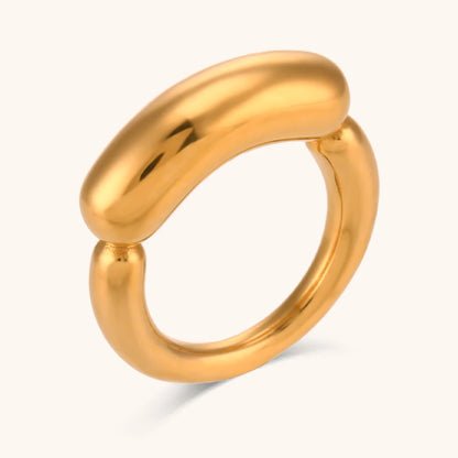 La.Muses – Bague Géométrique Or 18K