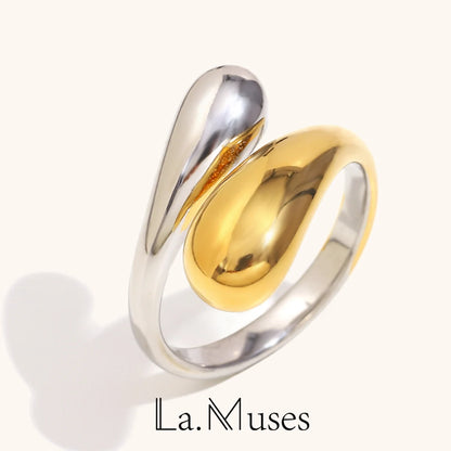 La.Muses – Double Snake Ring 18K