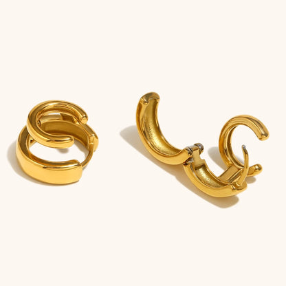 La.Muses – Éclat Contemporain Earrings 18K
