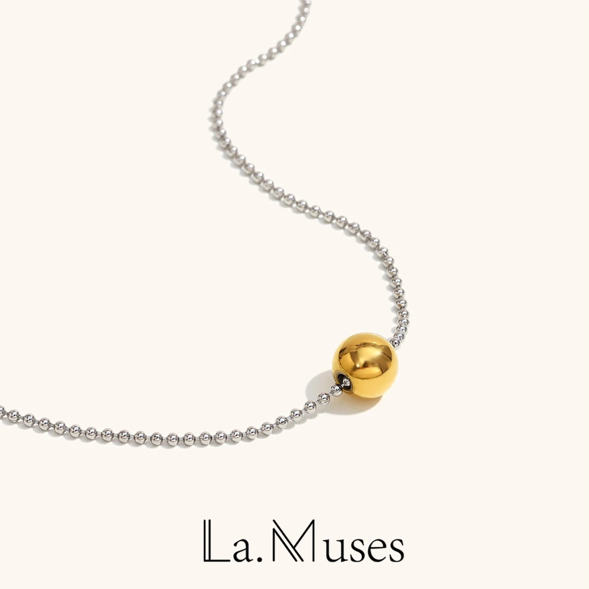 La.Muses – Aurora Beads Necklace 18K