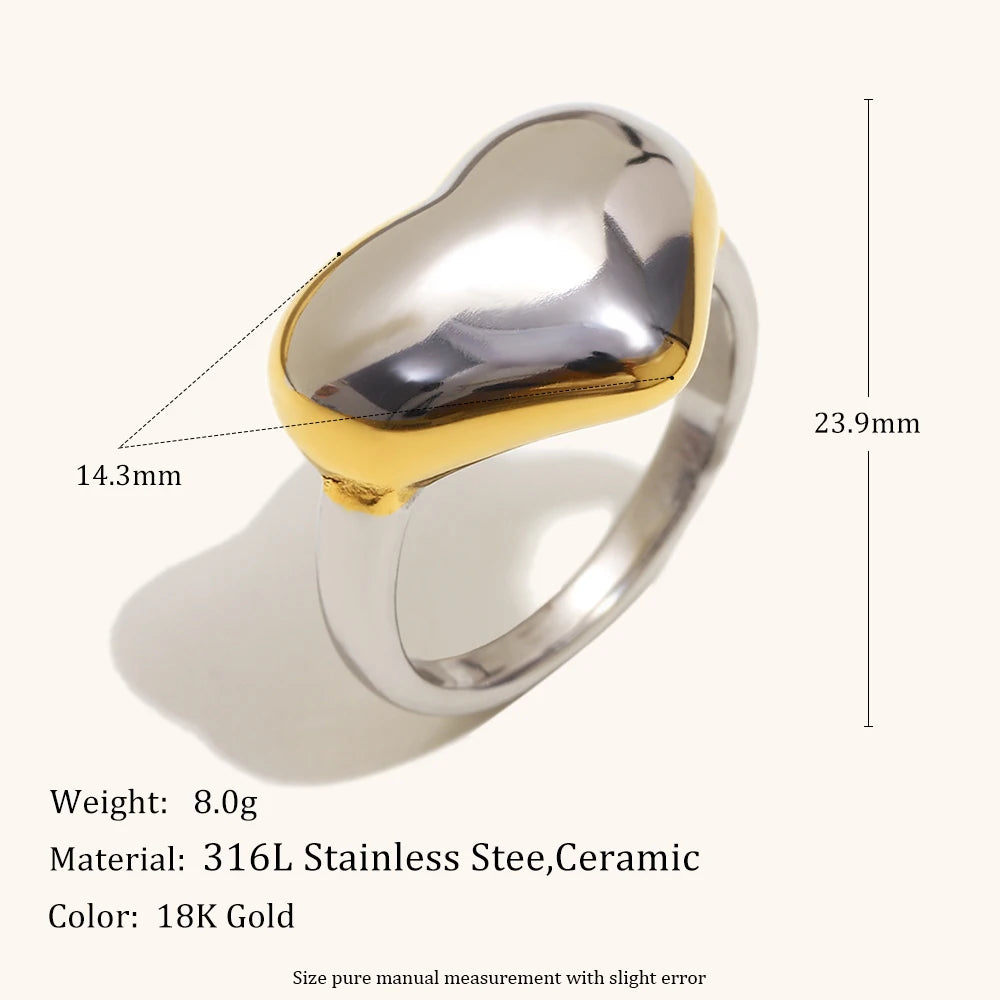La.Muses – Heart Bloom Ring 18K