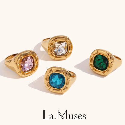 La.Muses – Bloom Radiance Ring 18K