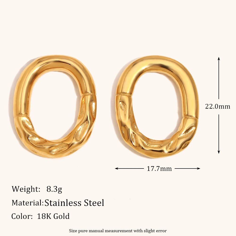 La.Muses – Irregular Harmony Earrings 18K