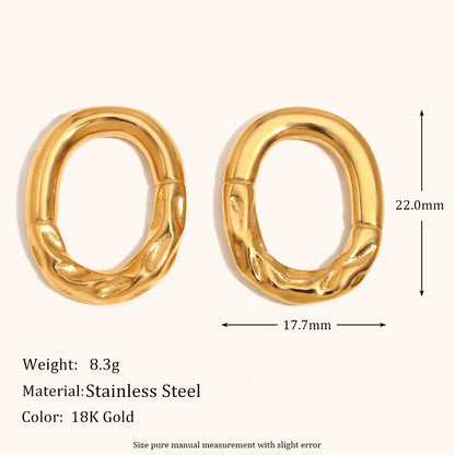 La.Muses – Irregular Harmony Earrings 18K