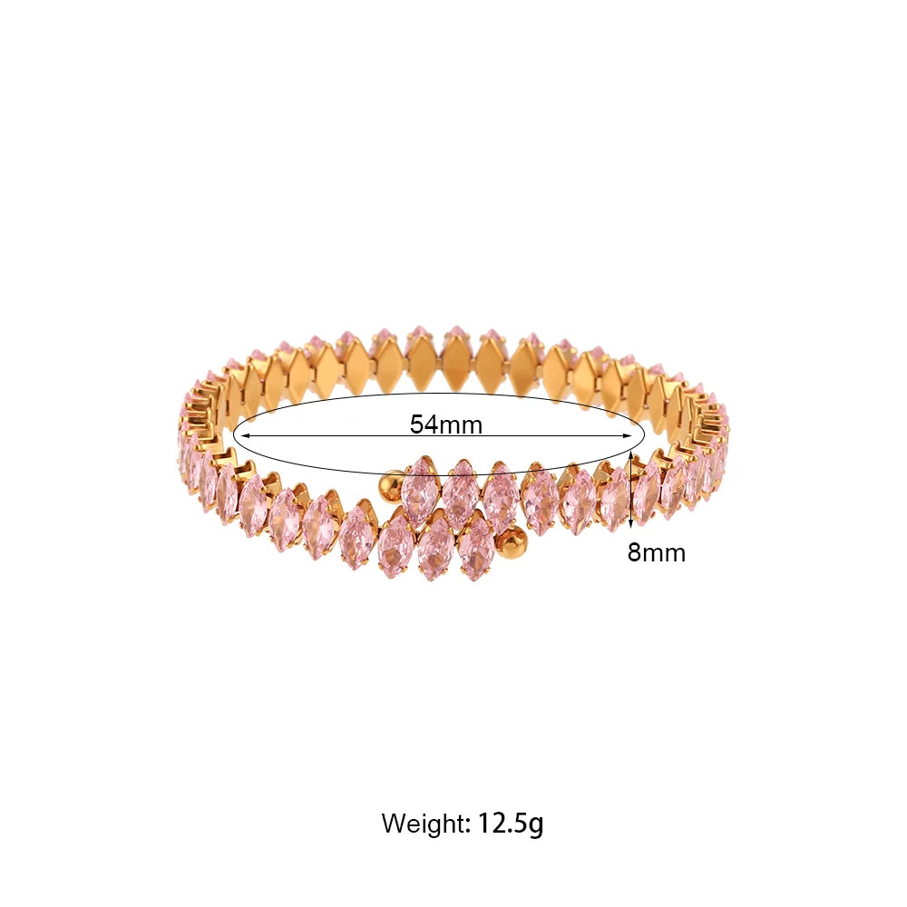 La.Muses – Rhombus Luxe Bracelet 18K