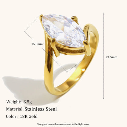 La.Muses – Shiny Grace Ring 18K