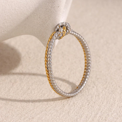 La.Muses – Fried Twist Ring 18K