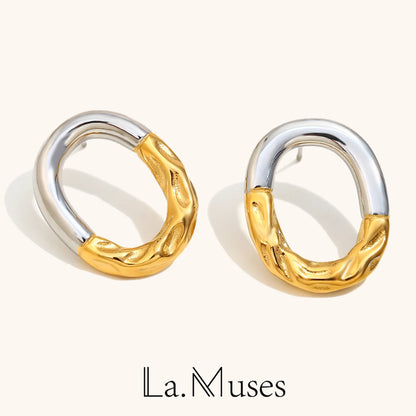 La.Muses – Irregular Harmony Earrings 18K