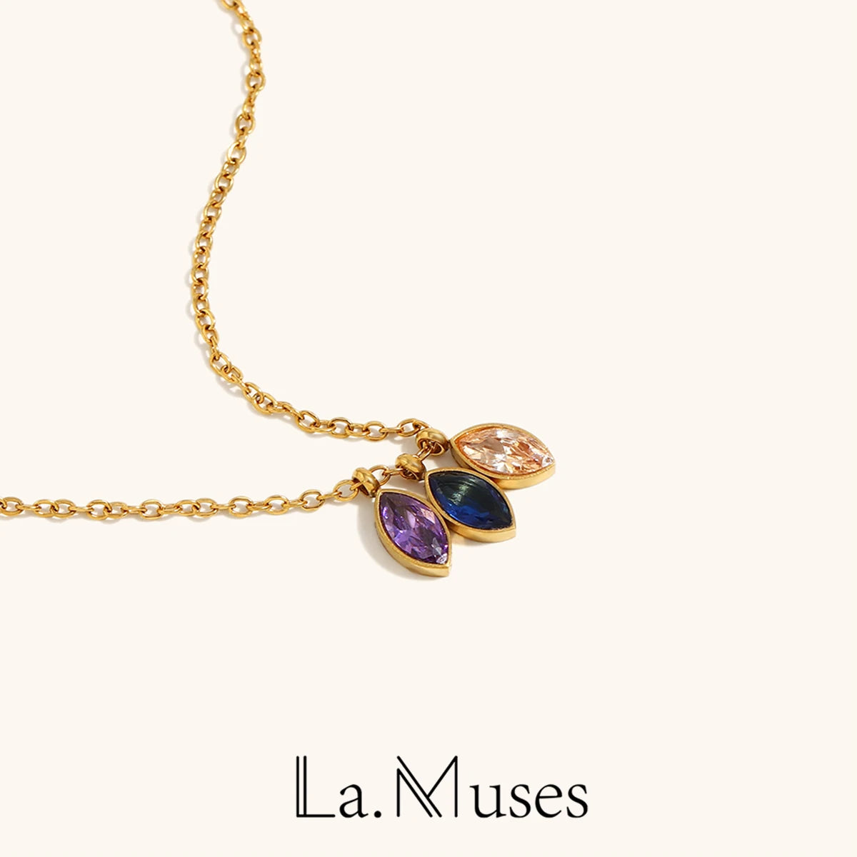 La.Muses – Collier Aura Étoilée 18K