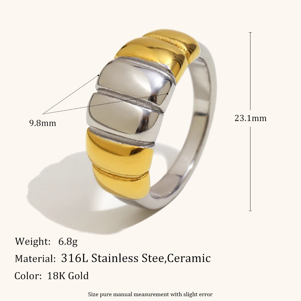 La.Muses – Triple Aura Ring 18k