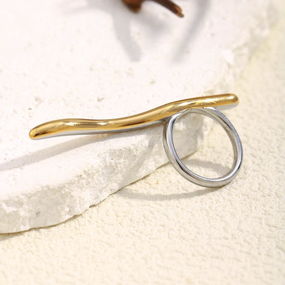 La.Muses – Long Line Ring 18K