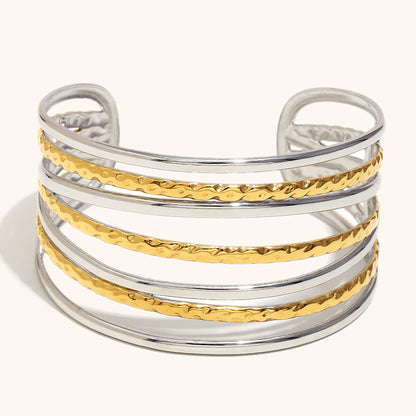 La.Muses – Multi Layer Cuff 18K