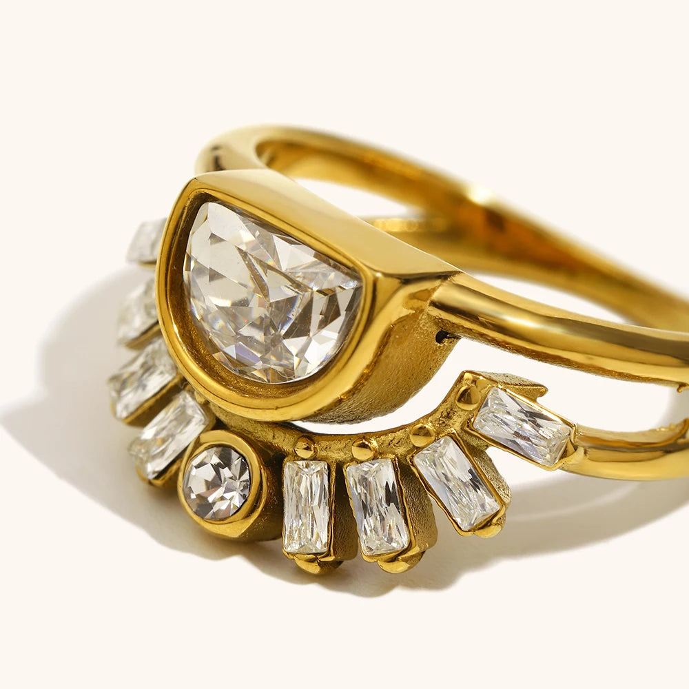 La.Muses – Shiny Grace Ring 18K