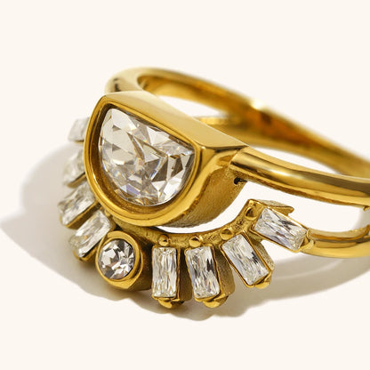 La.Muses – Shiny Grace Ring 18K