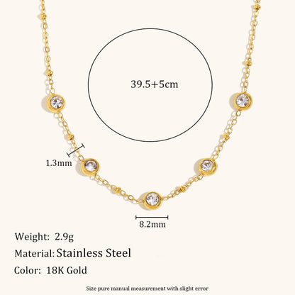 La.Muses – Beads of Grace Necklace 18K