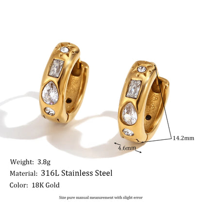 La.Muses – Waterdrop Grace Earrings 18K