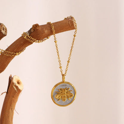 La.Muses – Honey Bee Necklace 18K