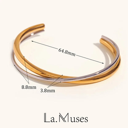 La.Muses – Infinity Lines Bracelet 18K