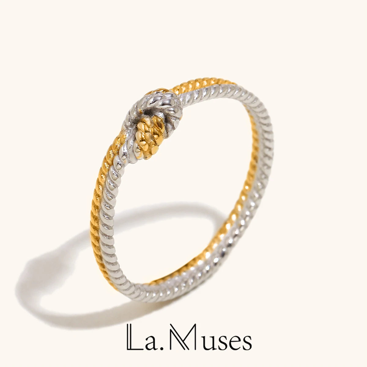 La.Muses – Fried Twist Ring 18K