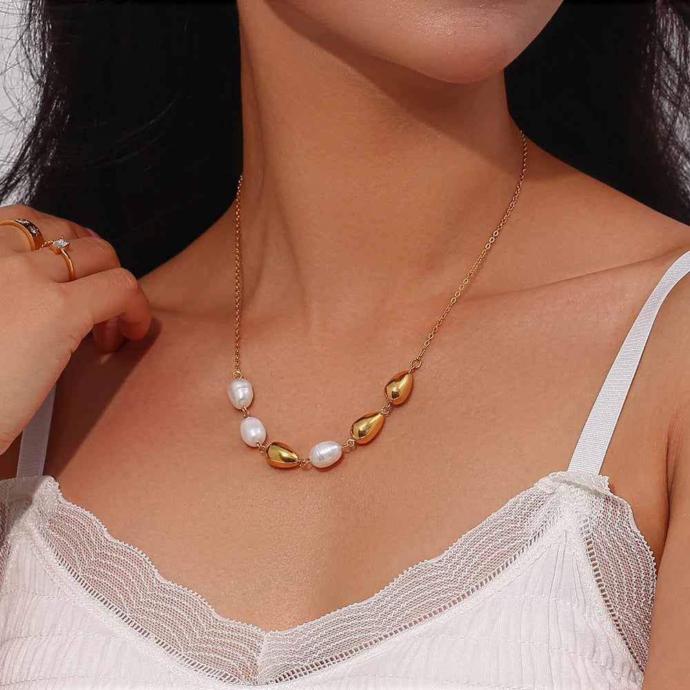 La.Muses – Collier Harmonie Dorée 18K
