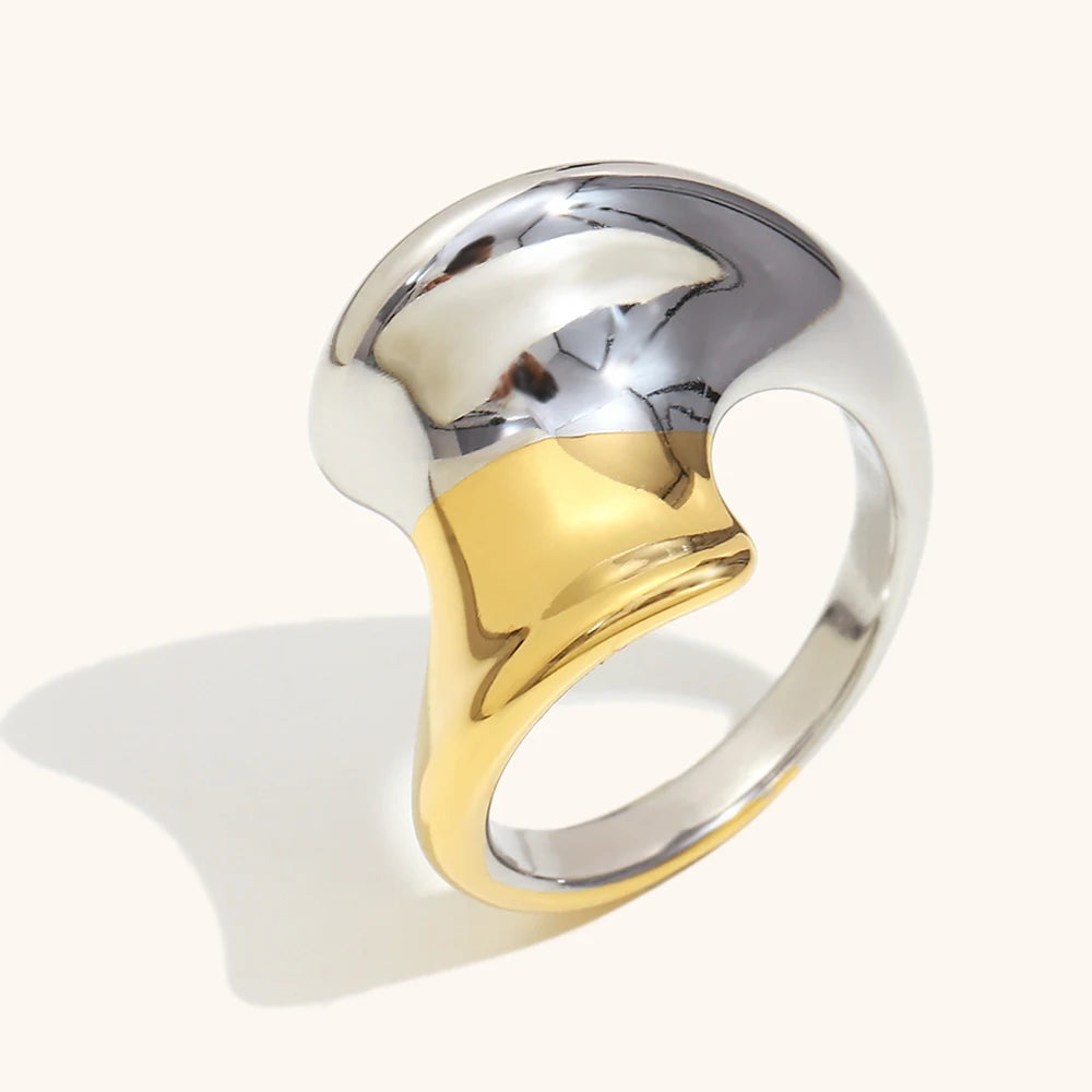 La.Muses – Bague Dual Twist 18K