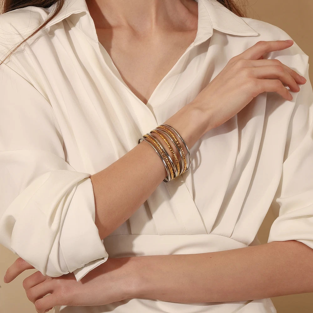 La.Muses – Multi Layer Cuff 18K