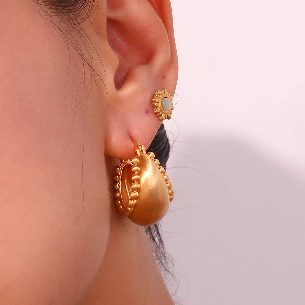 La.Muses – Panier d’Or Earrings 18K